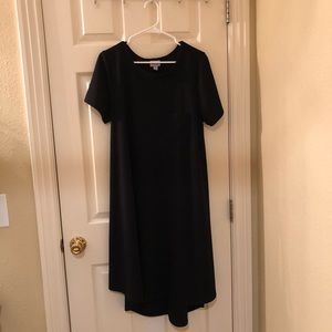 LuLaRoe Solid Black Carly XL
